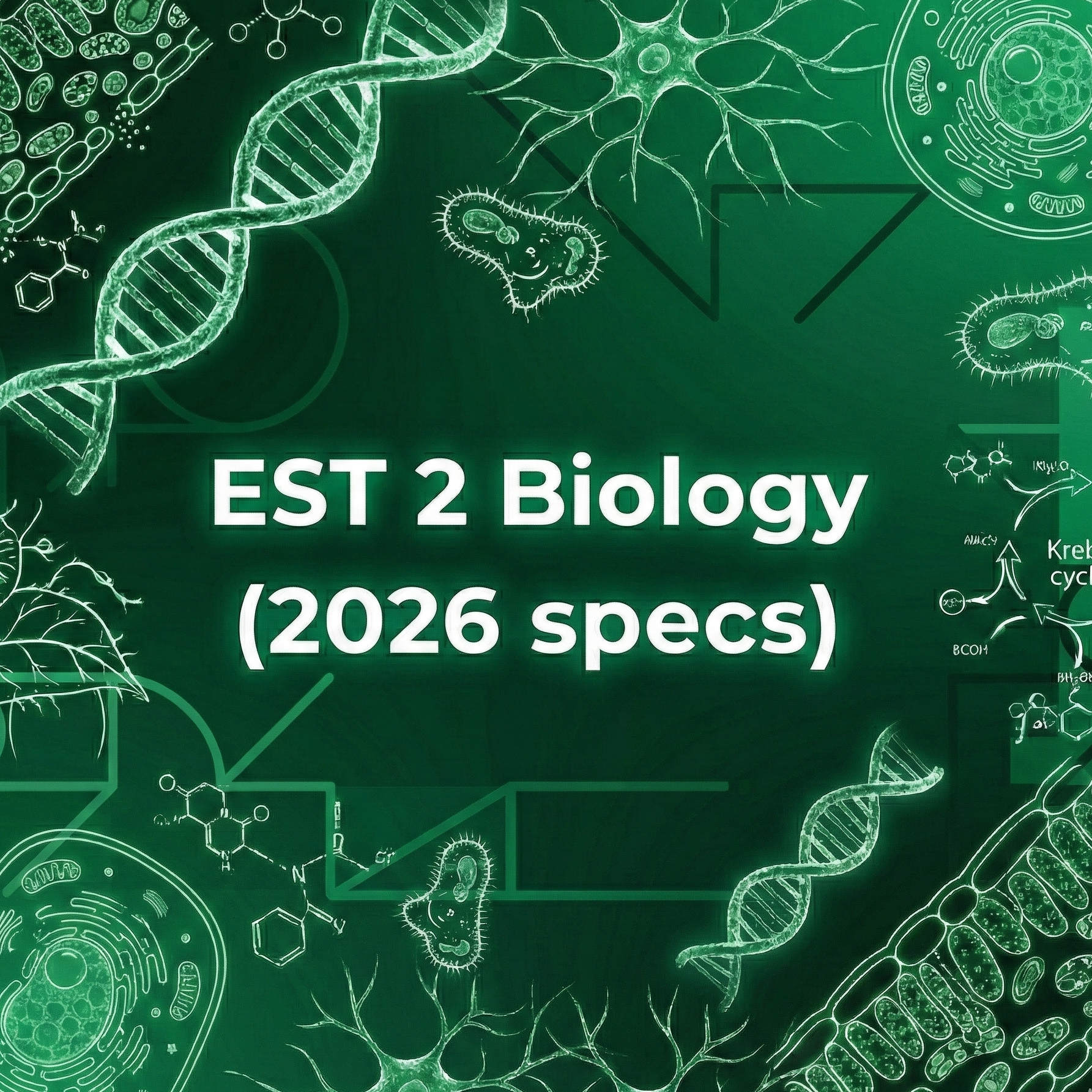 EST 2 Biology Full Package (2026 specs)